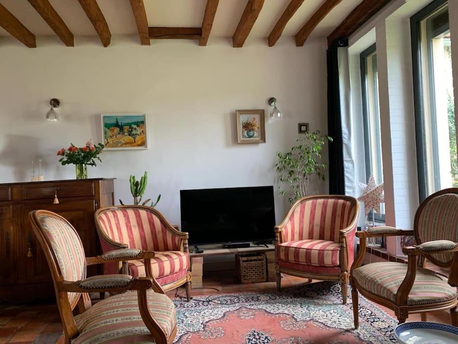 Charme Authentique Et Confort Moderne Villemeux-Sur-Eure Dış mekan fotoğraf